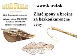 Zlaté spony a brošne KORAI