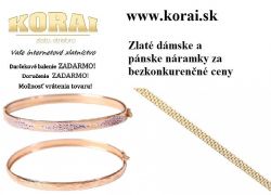 Zlaté náramky KORAI