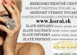 Internetové zlatníctvo KORAI
