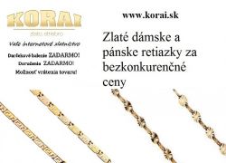 Retiazky zo žltého zlata KORAI