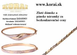 Zlaté náramky KORAI