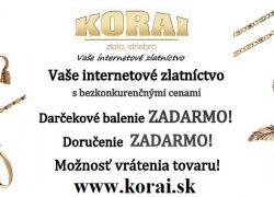 Darčeky na Vianoce – zlaté šperky od KORAI