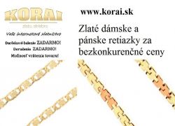 Retiazky zo žltého zlata KORAI