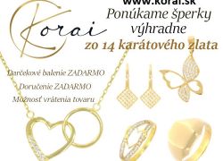 Zlaté šperky KORAI