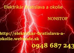 elektrikár Bratislava-NONSTOP